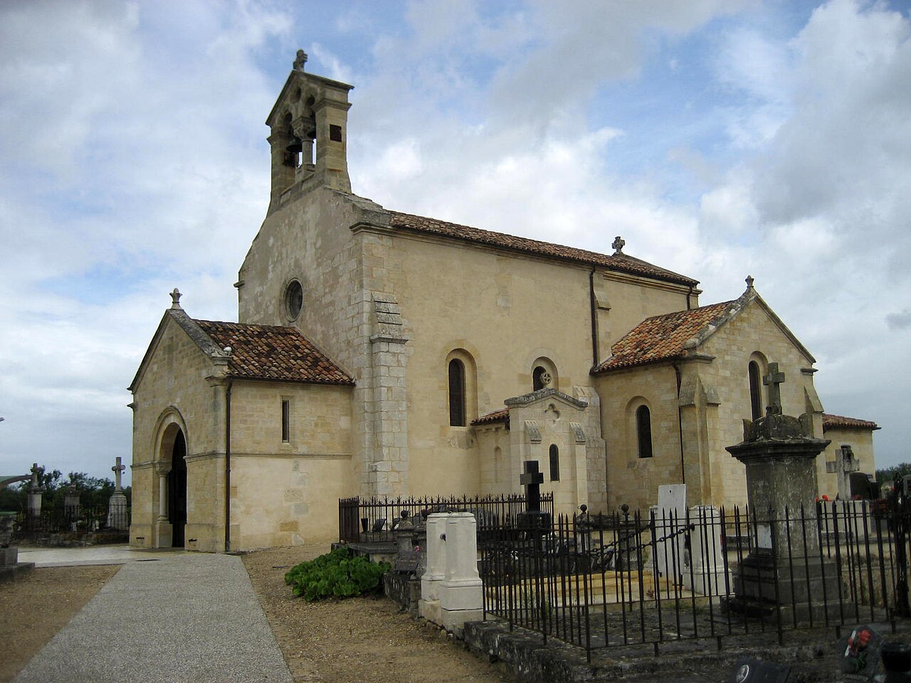 Vue de Saint-Médard-d'Eyrans