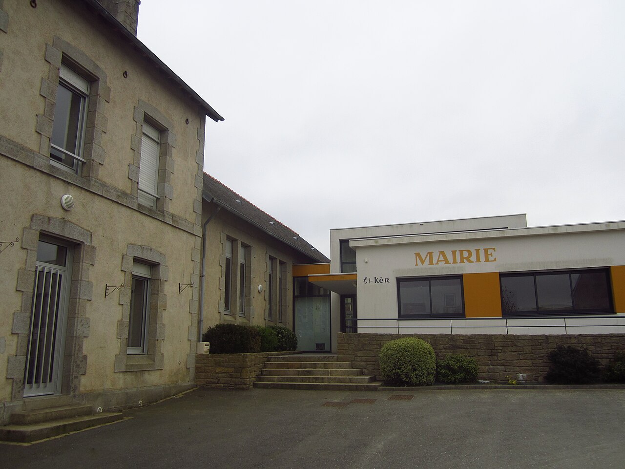 Vue de Saint-Méen