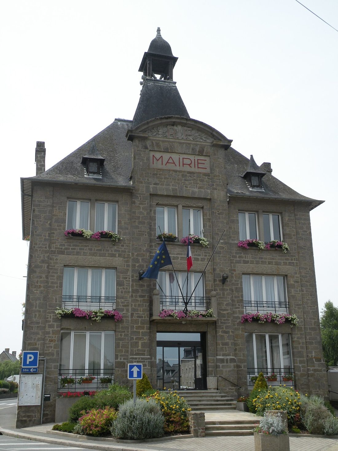Vue de Saint-Méloir-des-Ondes