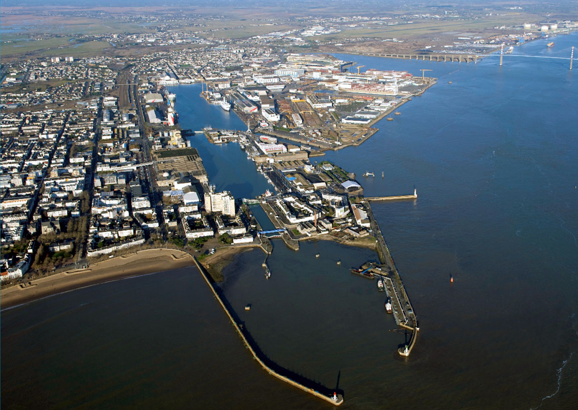 Vue de Saint-Nazaire