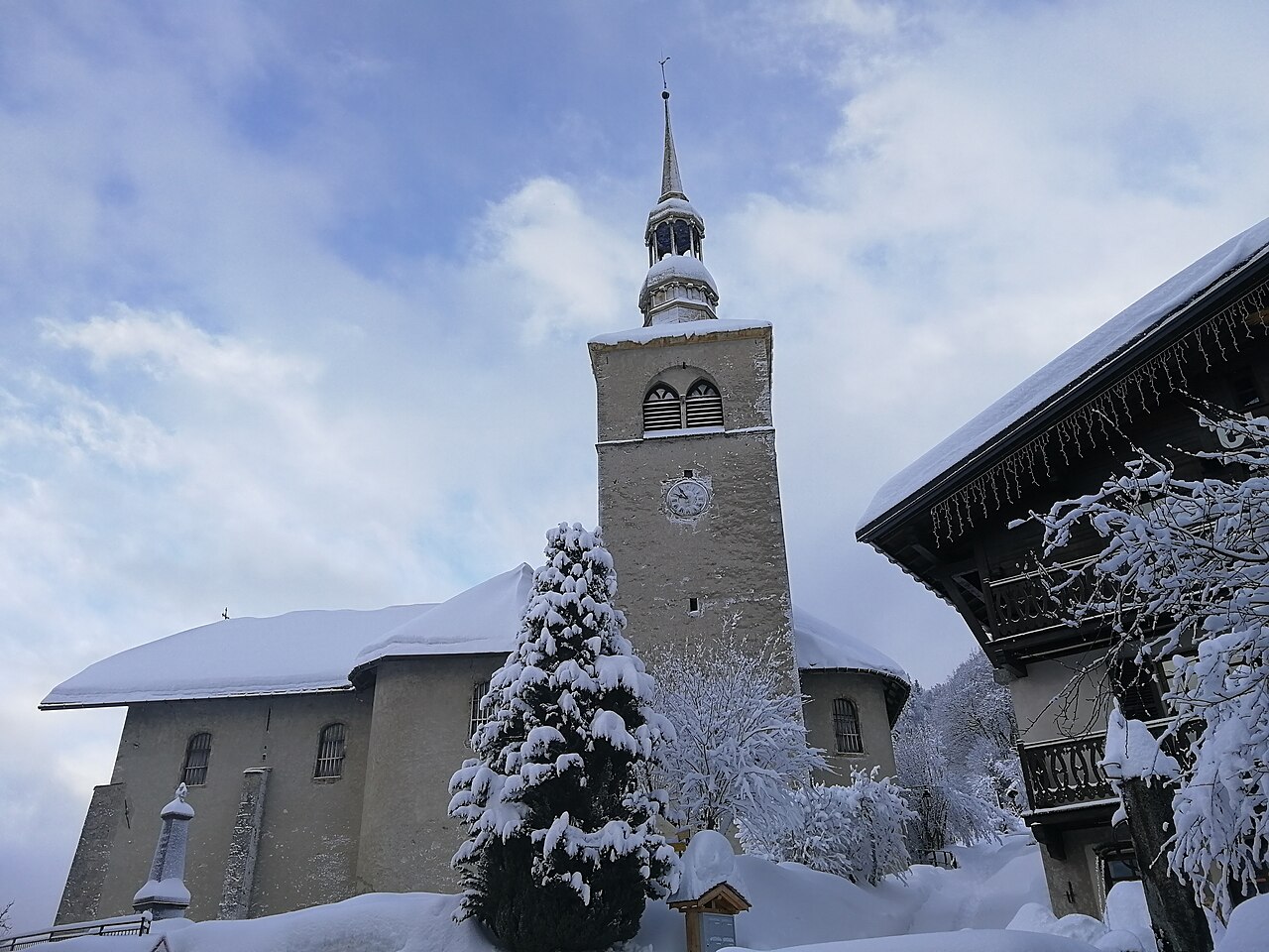 Vue de Saint-Nicolas-la-Chapelle