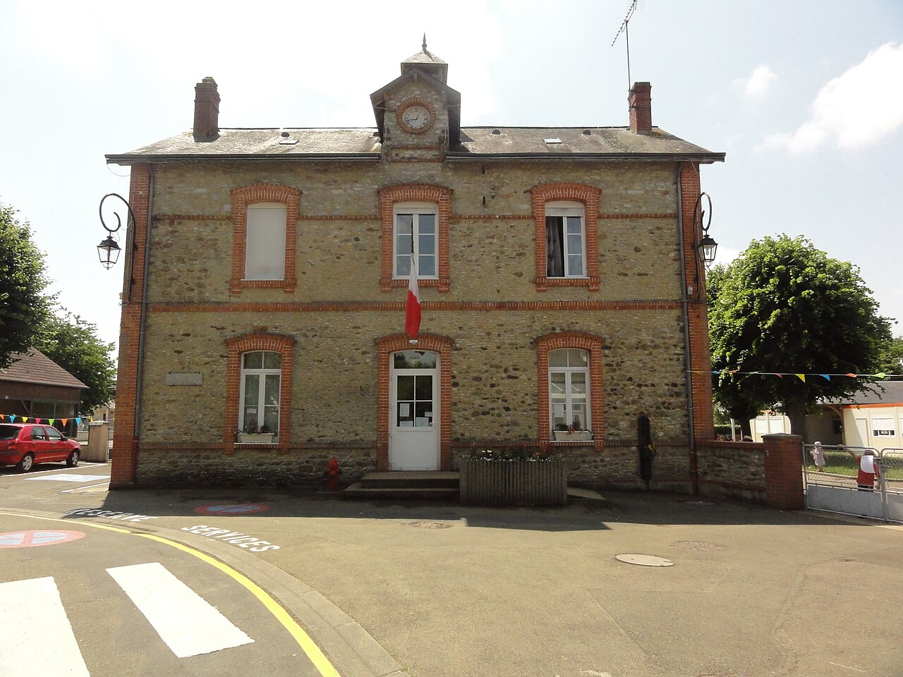 Vue de Saint-Ouen-de-Mimbré