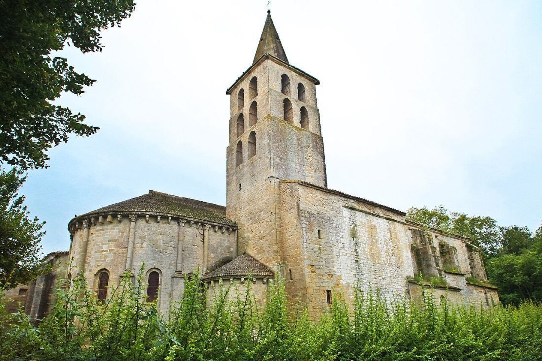 Vue de Saint-Papoul