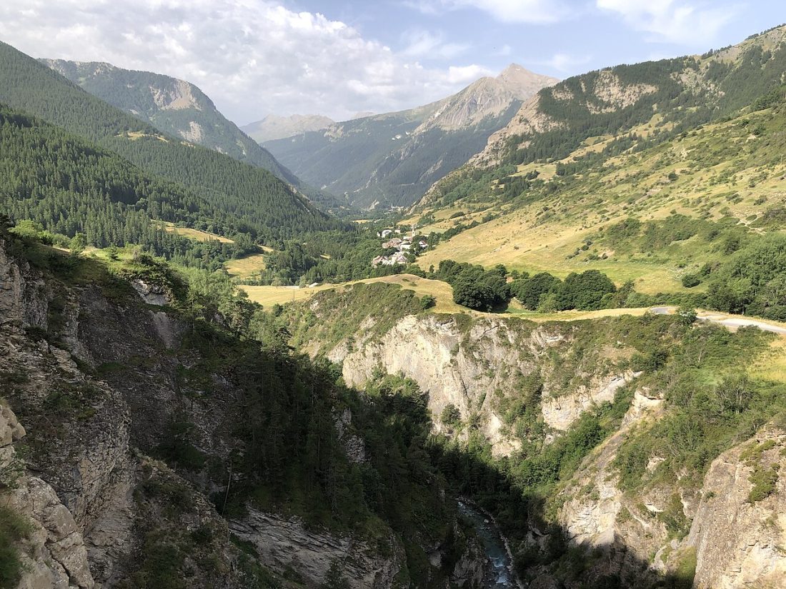Vue de Saint-Paul-sur-Ubaye