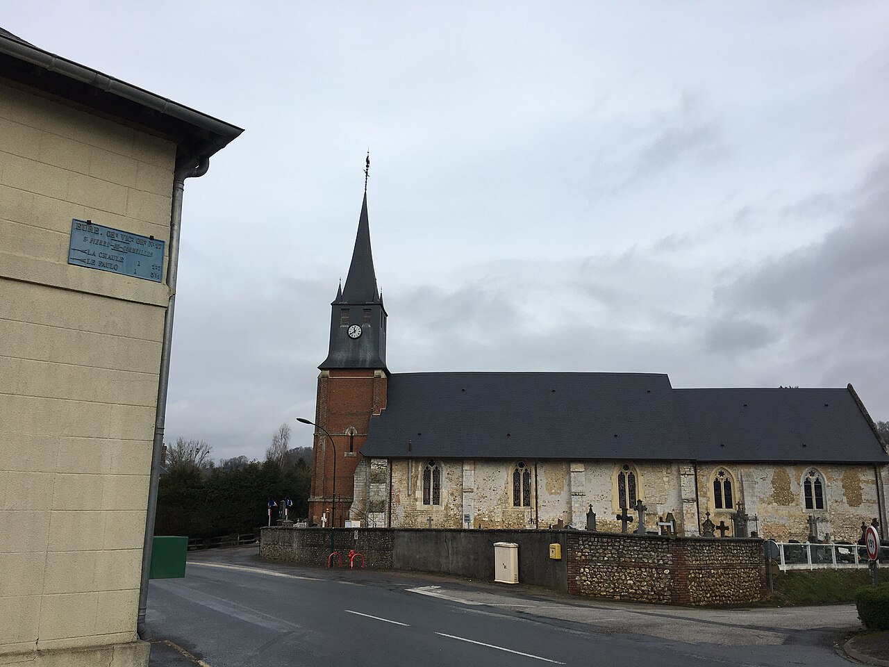 Vue de Saint-Pierre-de-Cormeilles
