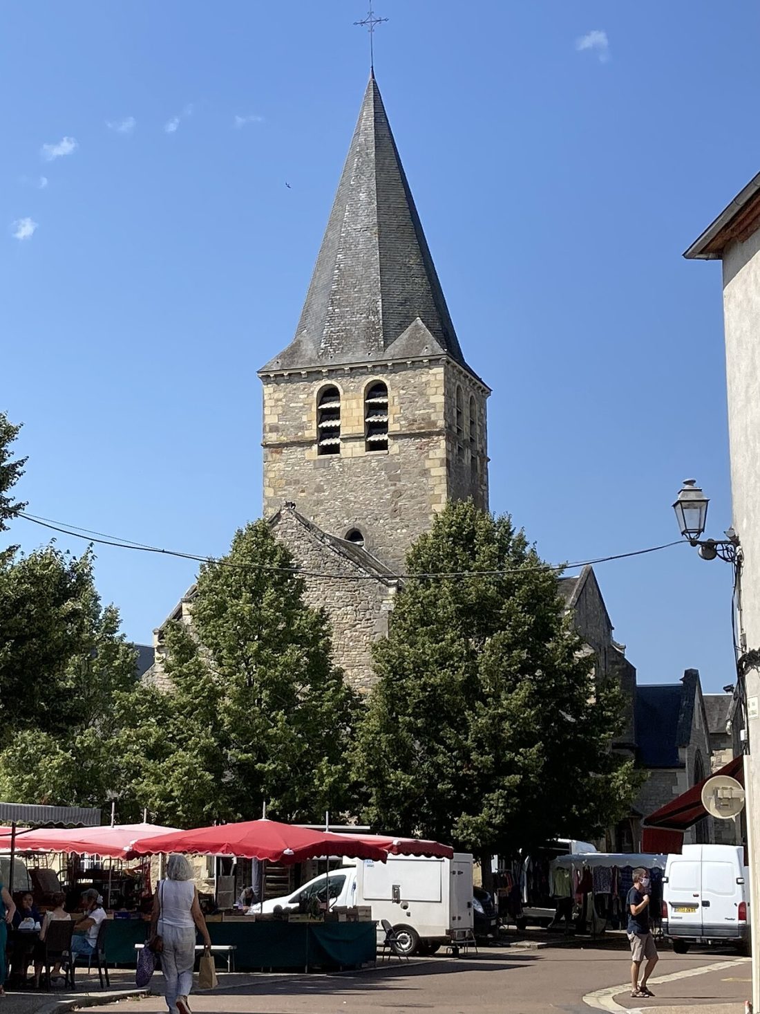 Vue de Saint-Pierre-le-Moûtier