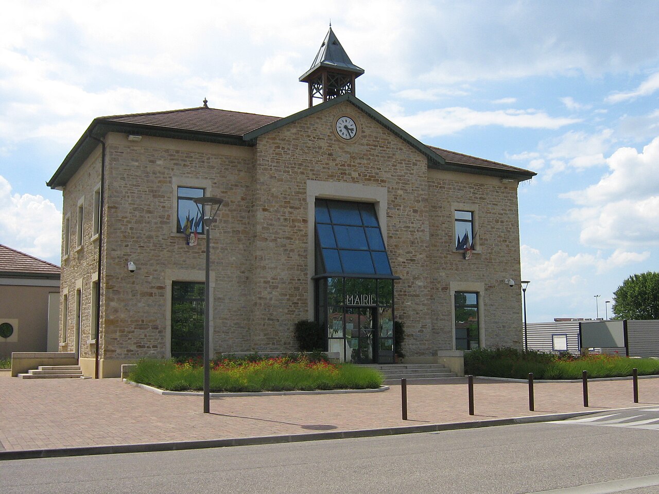 Vue de Saint-Romain-de-Jalionas