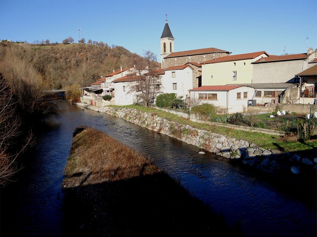 Vue de Saint-Romain-en-Gier