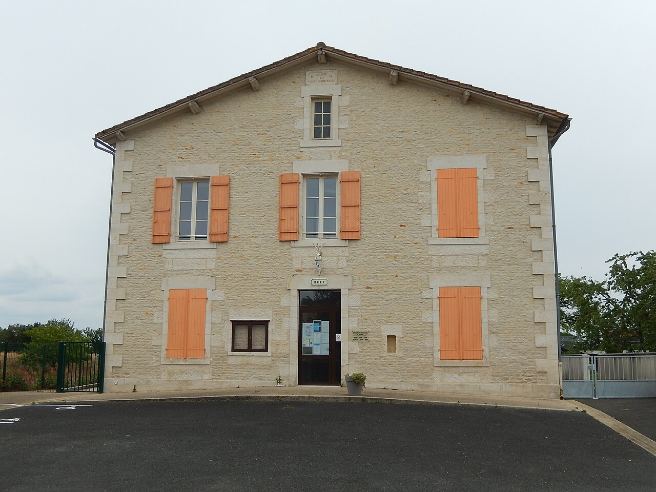 Vue de Saint-Romans-des-Champs
