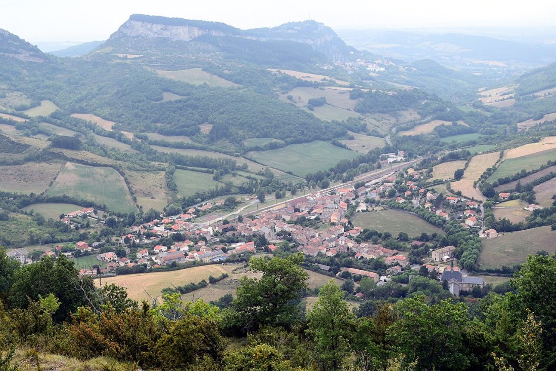 Vue de Saint-Rome-de-Cernon