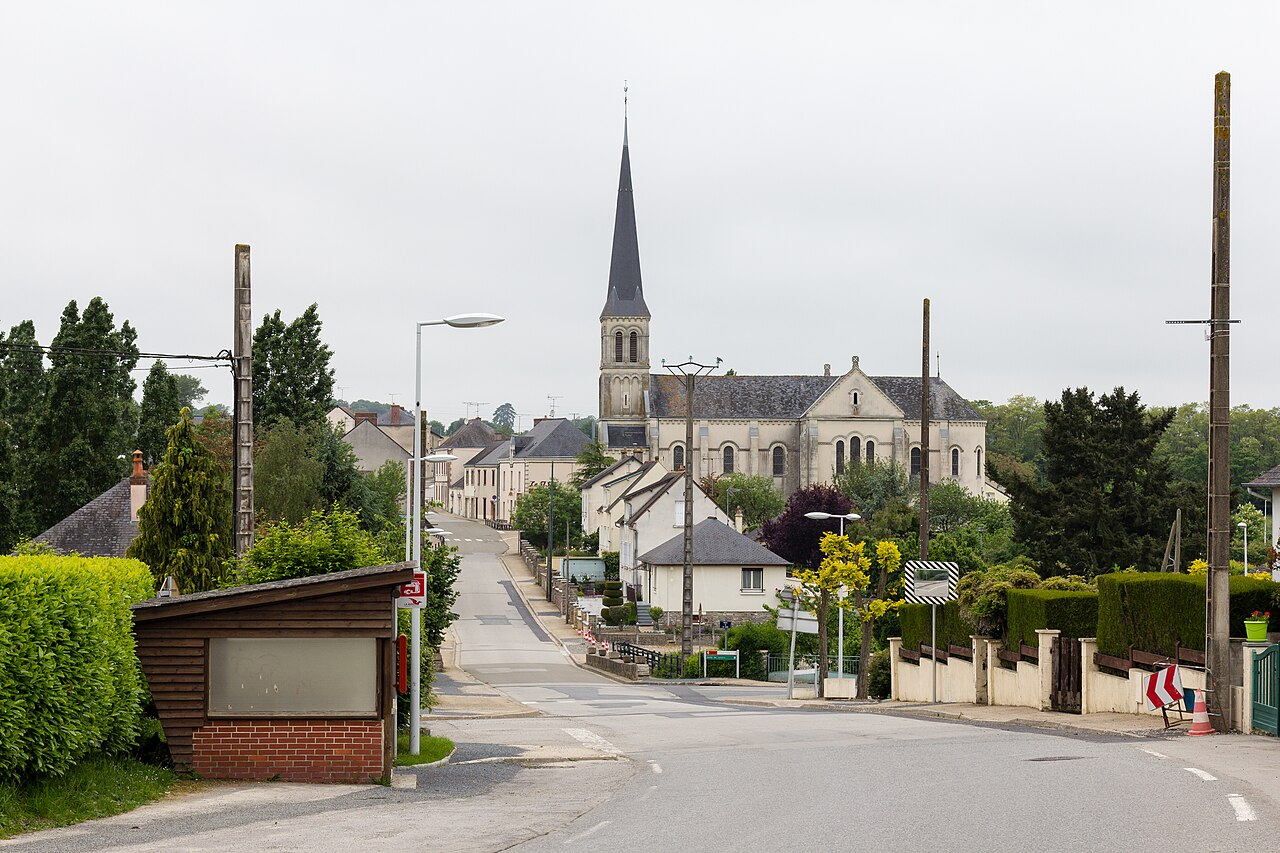 Vue de Saint-Saturnin-du-Limet