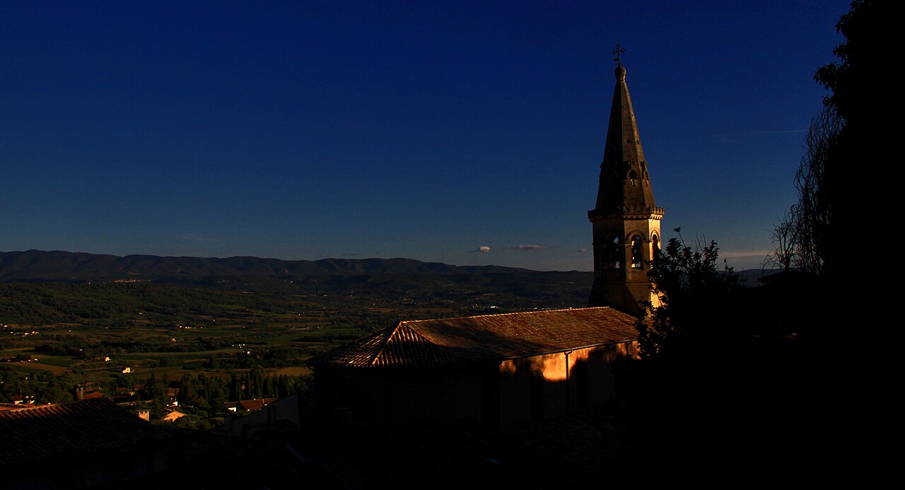 Vue de Saint-Saturnin-lès-Apt