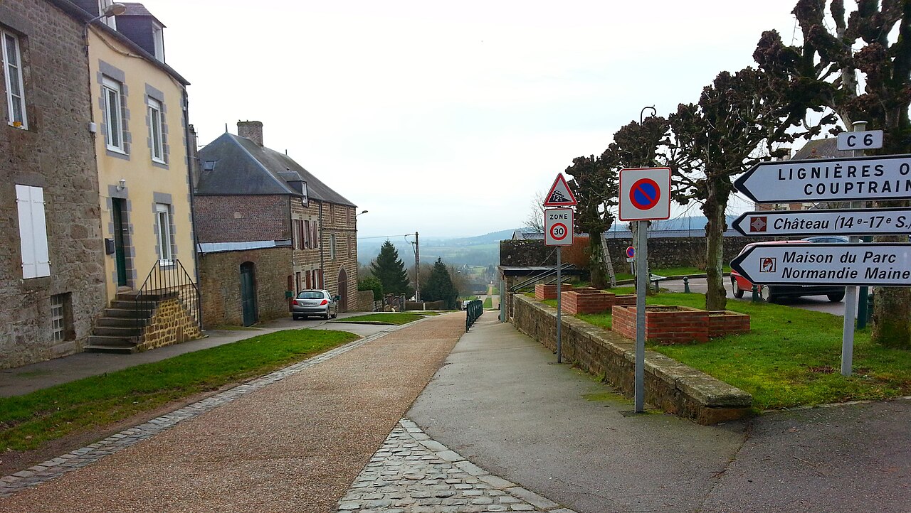 Vue de Saint-Sauveur-de-Carrouges