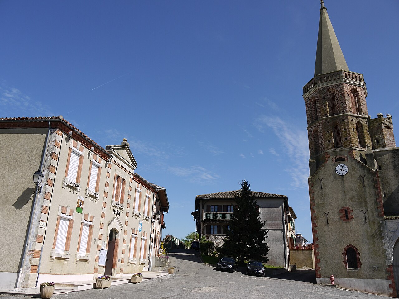 Vue de Saint-Sauvy