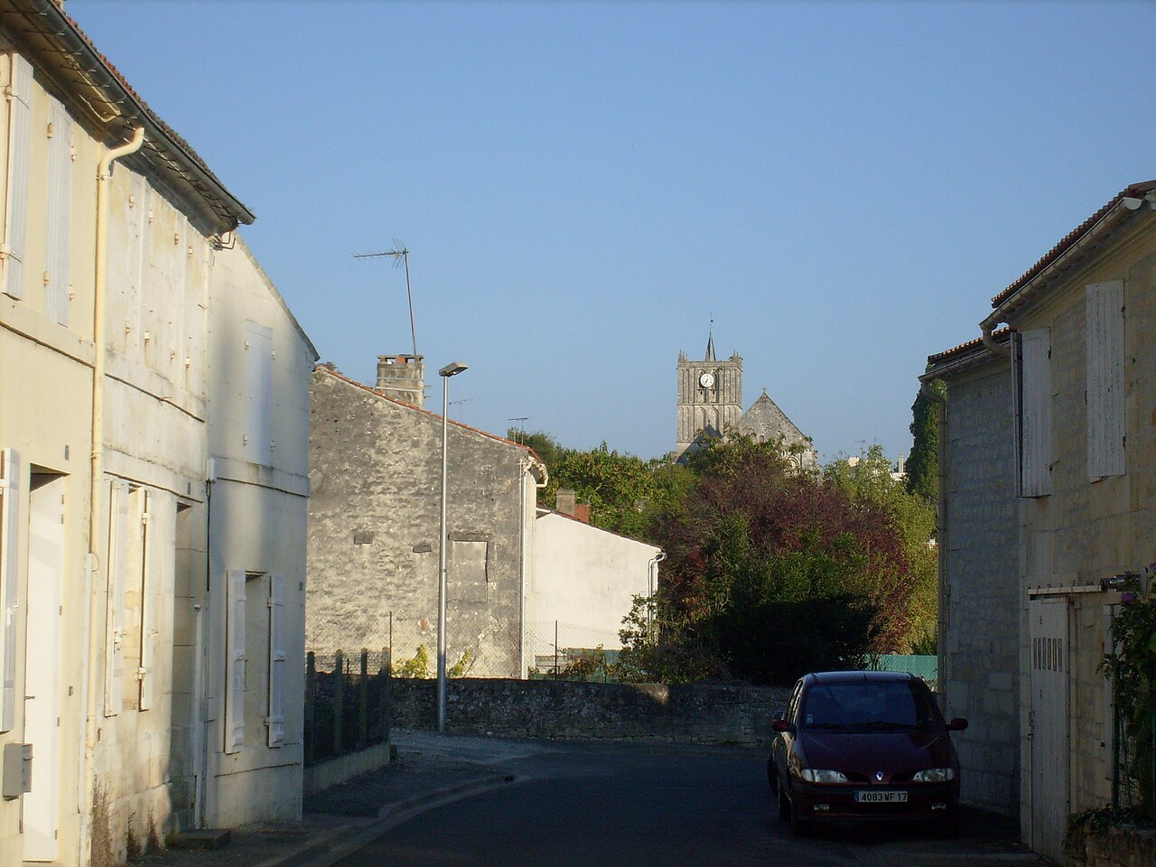 Vue de Saint-Savinien