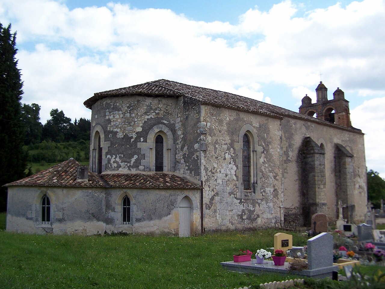 Vue de Saint-Seurin-de-Prats