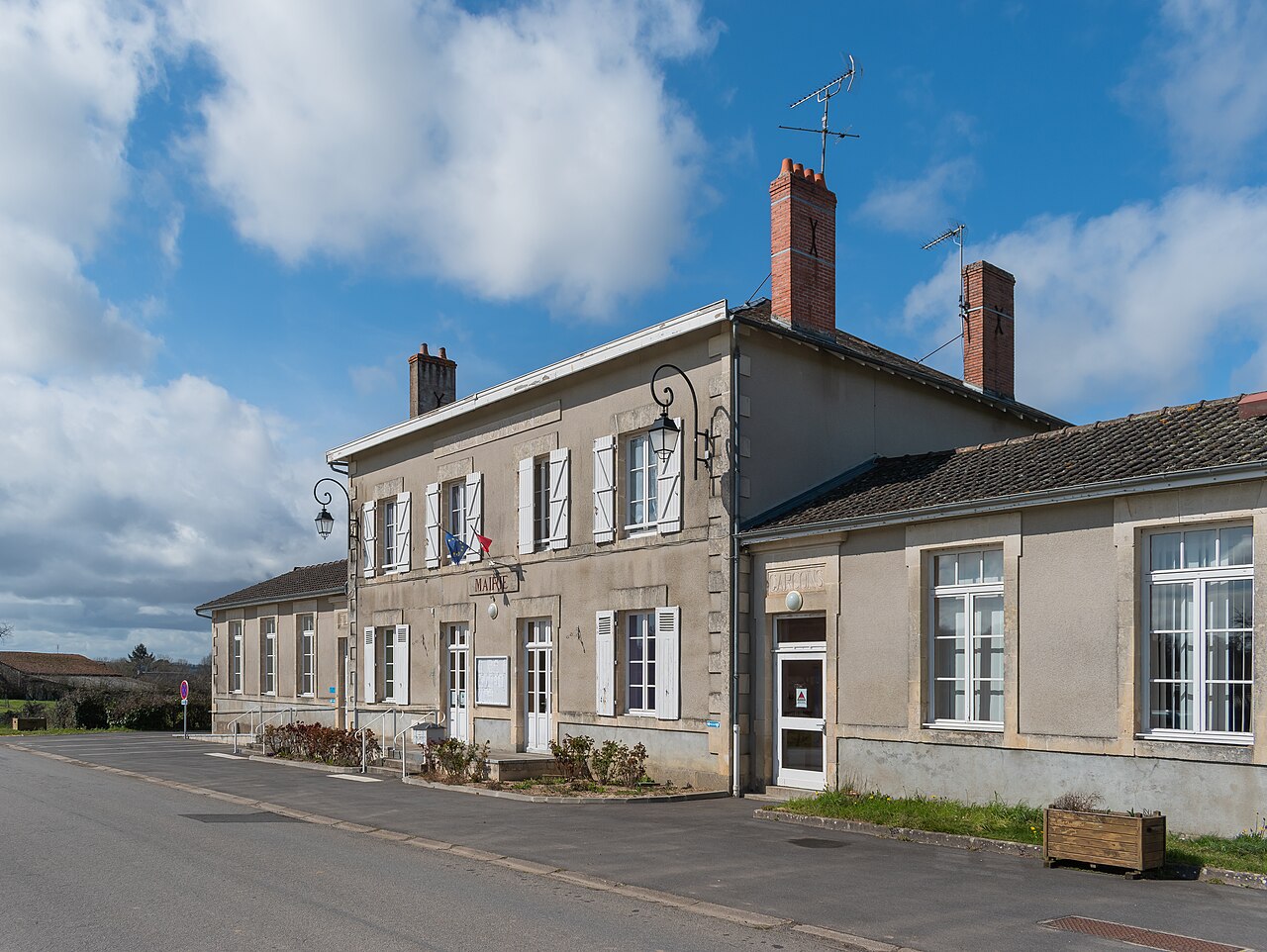 Vue de Saint-Sornin-la-Marche