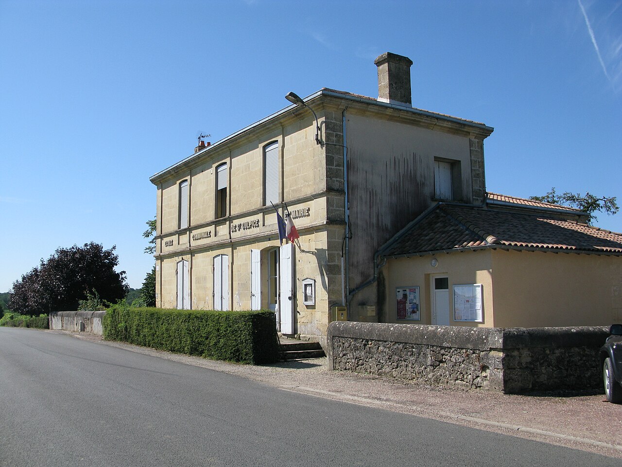Vue de Saint-Sulpice-de-Pommiers