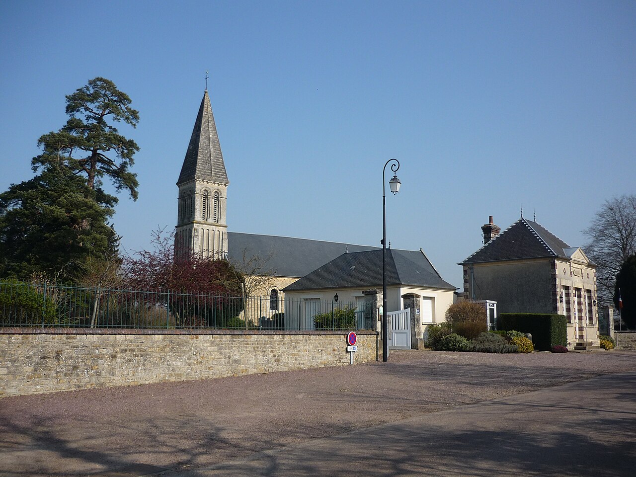 Vue de Saint-Vaast-sur-Seulles