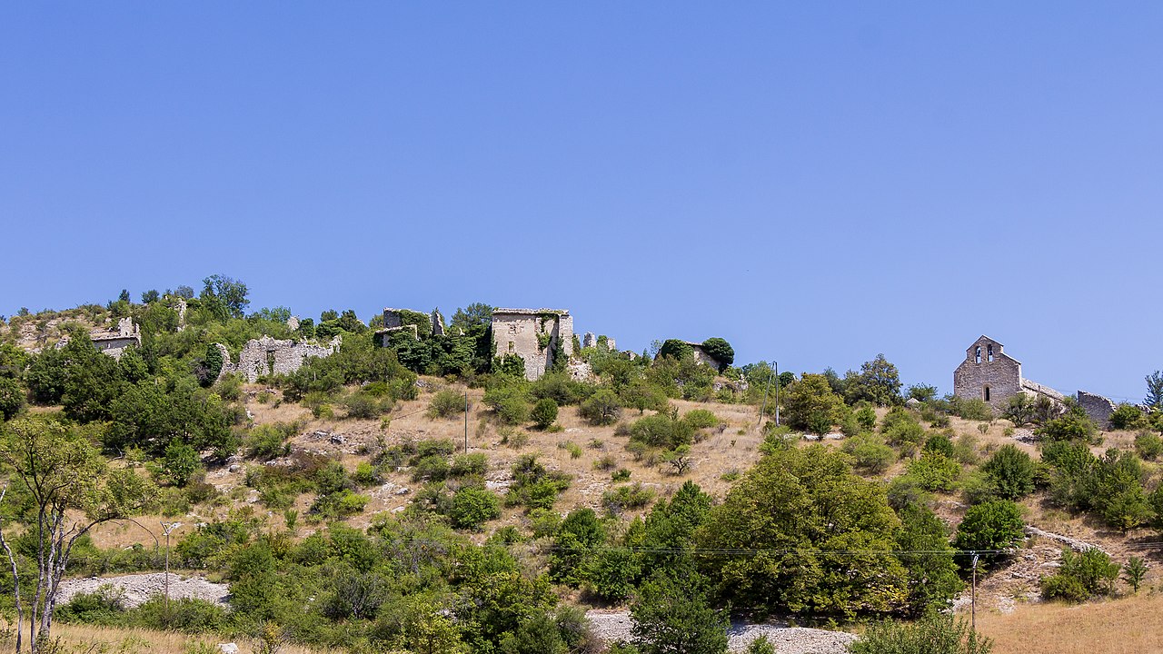 Vue de Saint-Vincent-sur-Jabron
