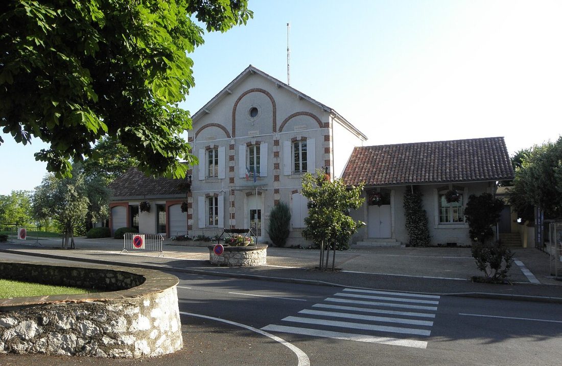 Vue de Sainte-Colombe-de-Villeneuve