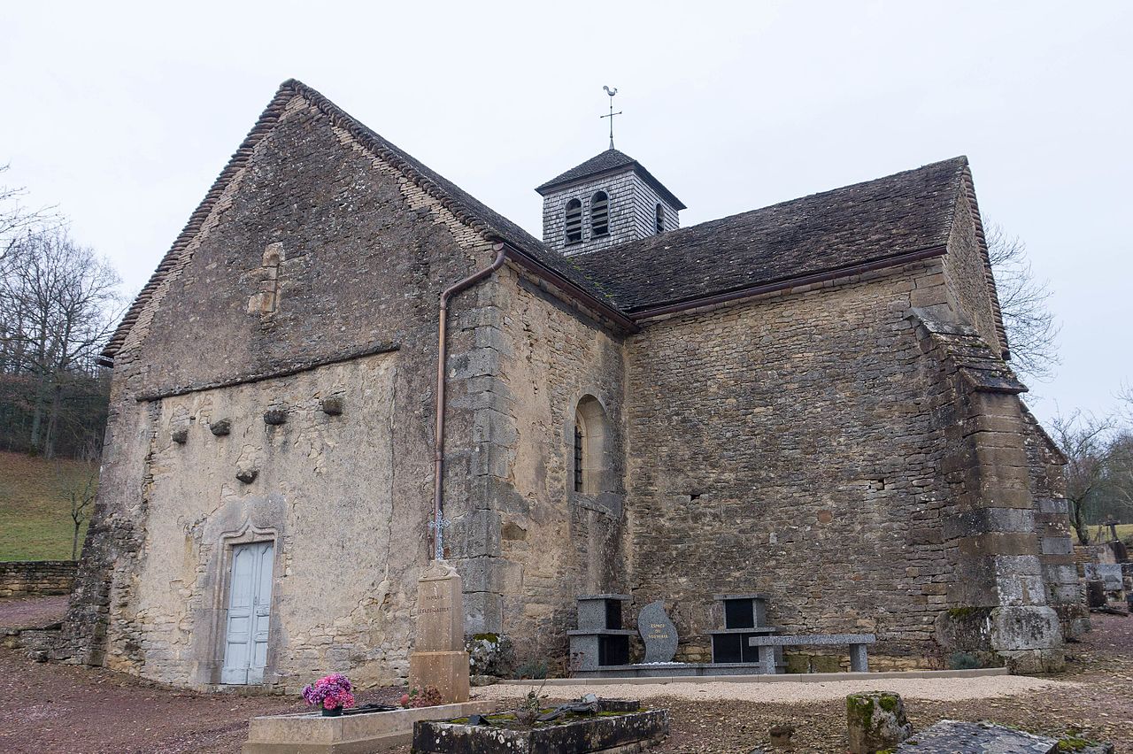 Vue de Sainte-Colombe-en-Auxois