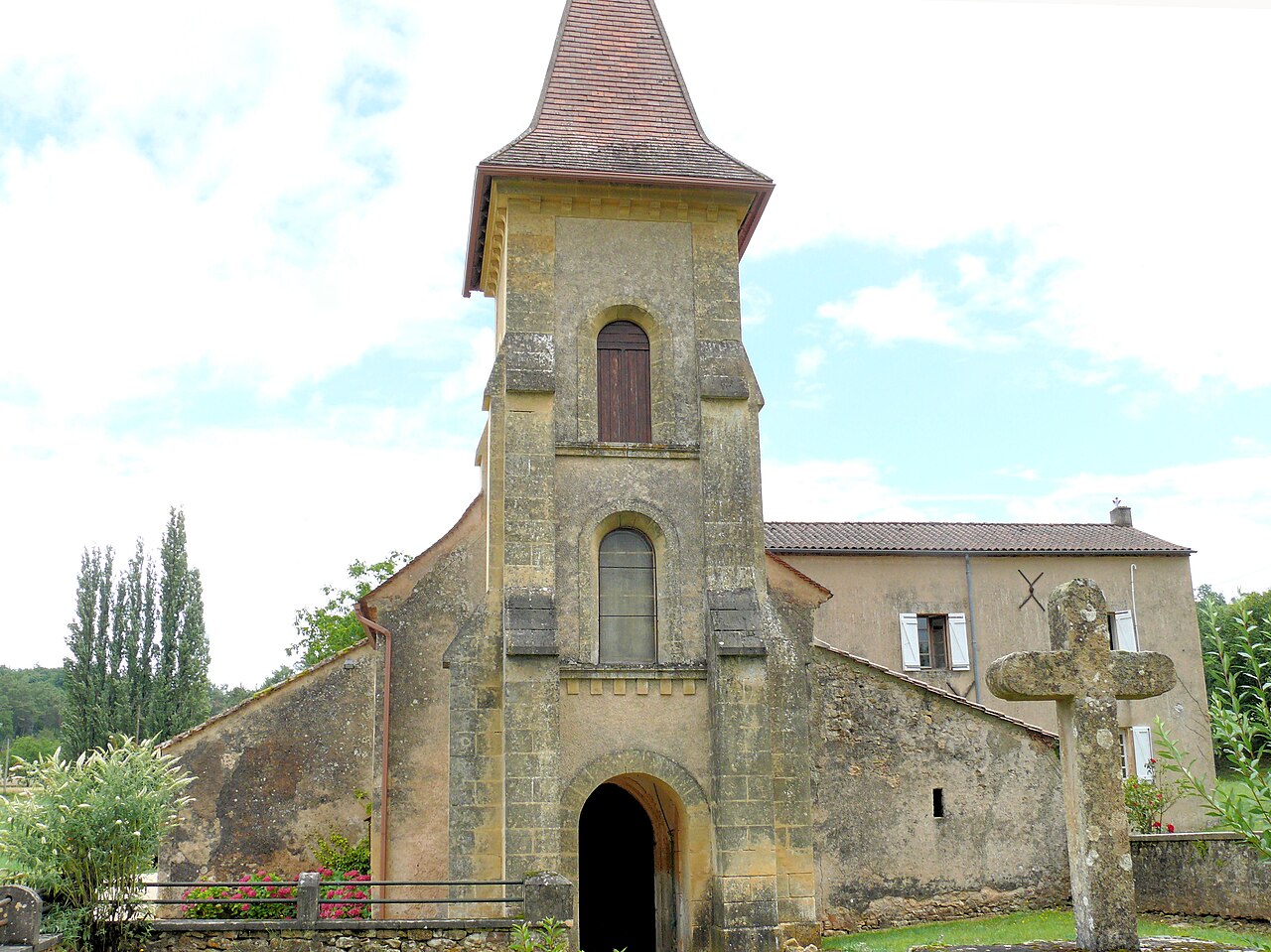 Vue de Sainte-Foy-de-Belvès