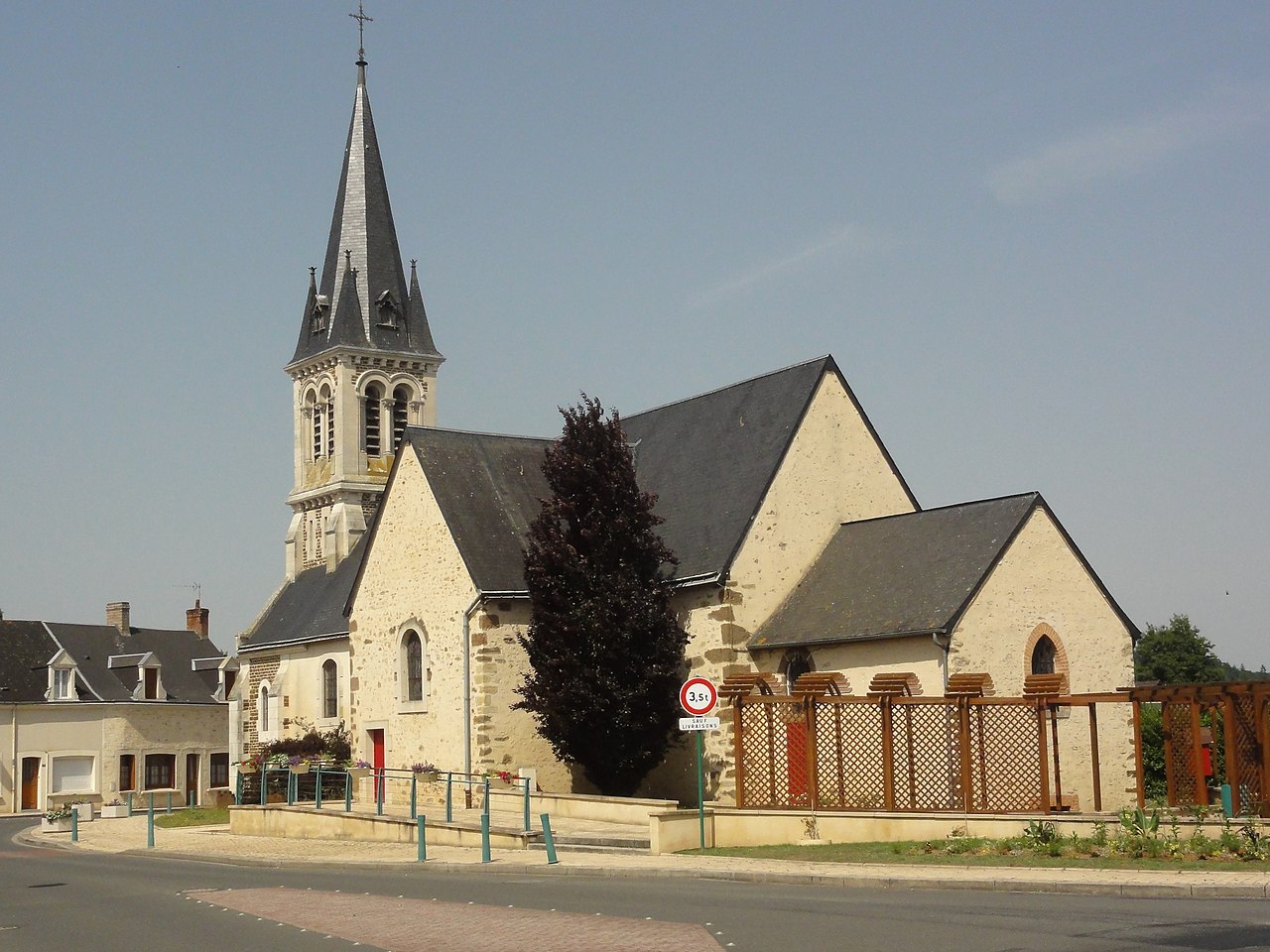 Vue de Sainte-Jamme-sur-Sarthe