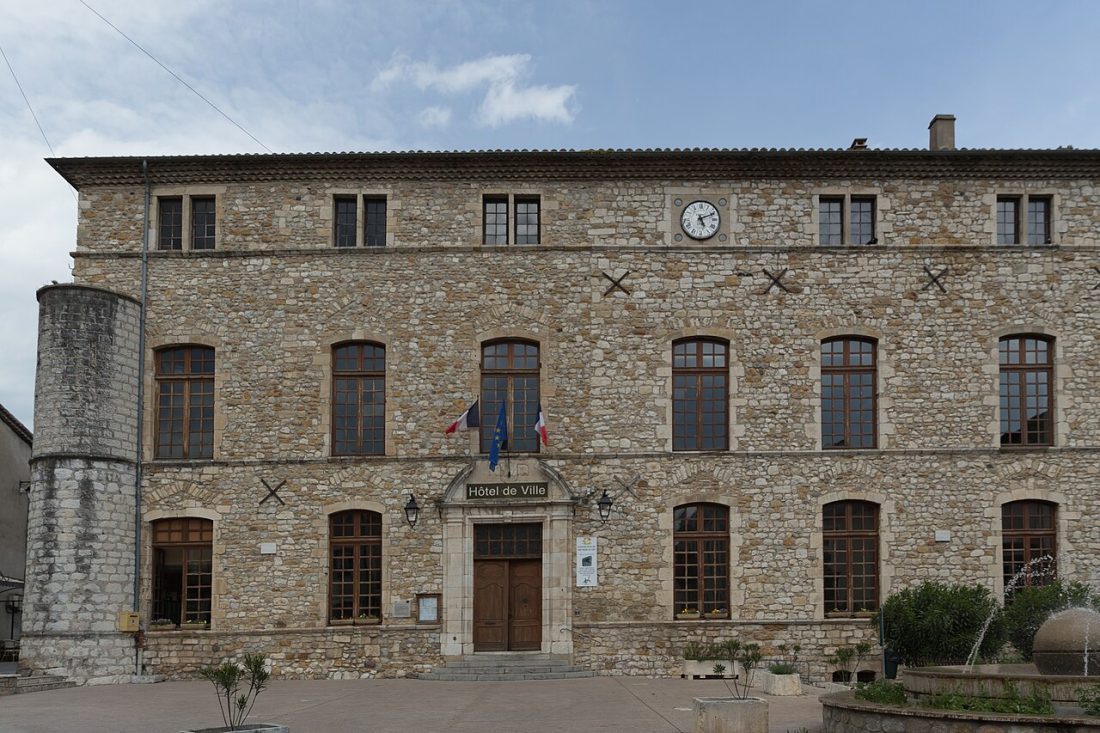 Vue de Salavas