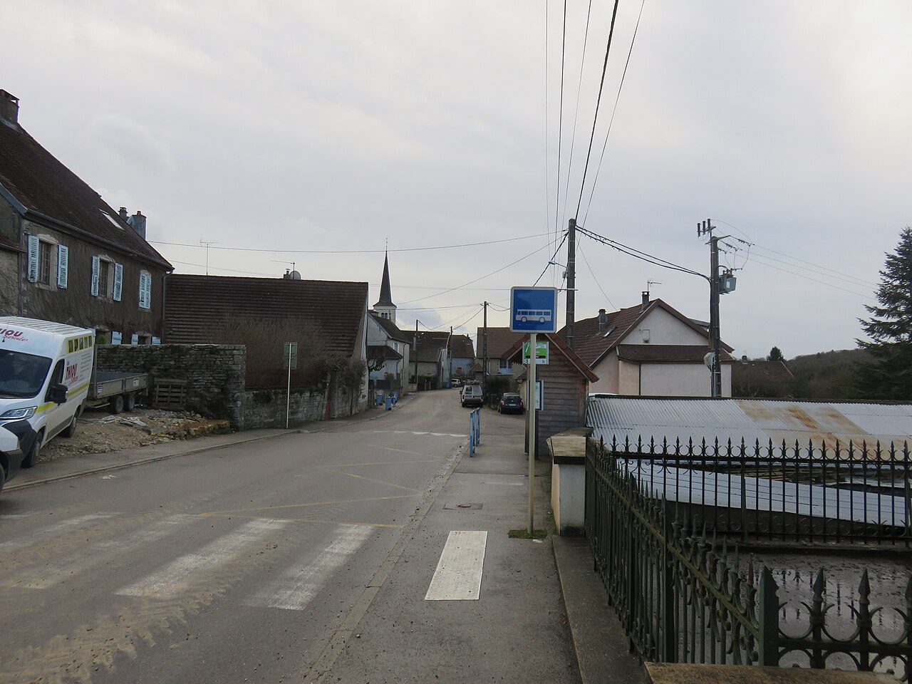 Vue de Saligney