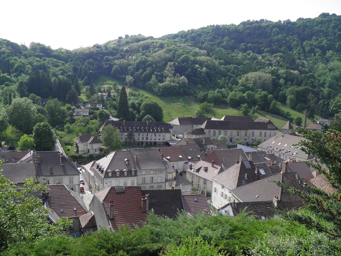 Vue de Salins-les-Bains