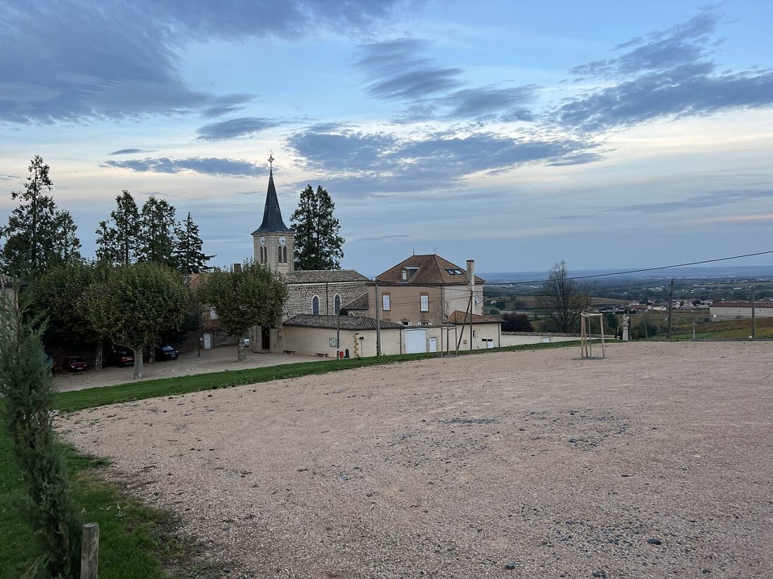 Vue de Salles-Arbuissonnas-en-Beaujolais