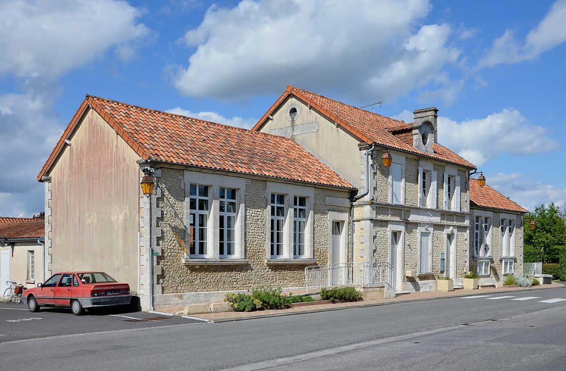 Vue de Salles-de-Barbezieux