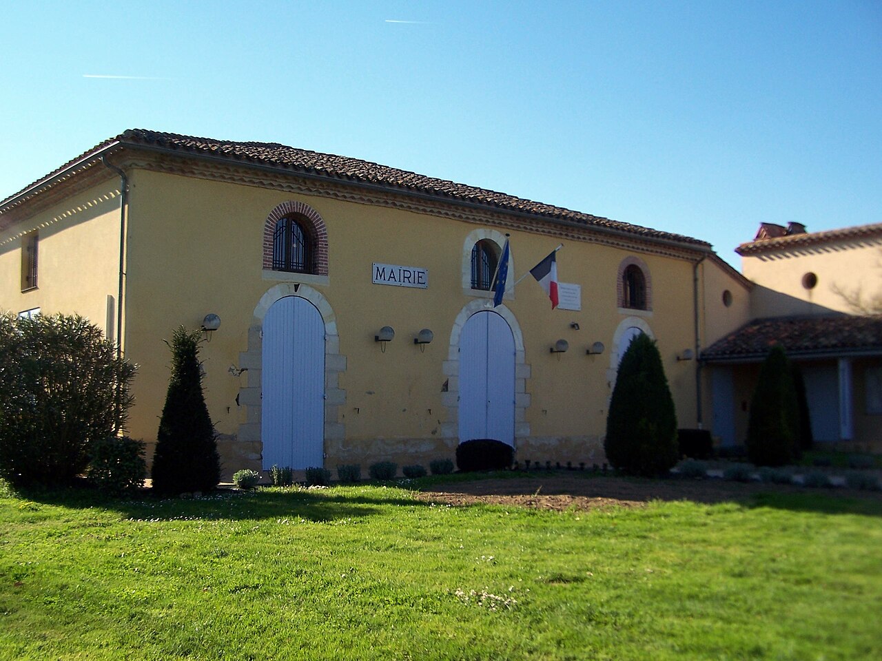 Vue de Samazan