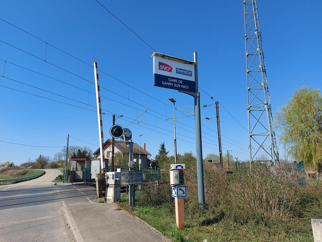 Vue de Sanry-sur-Nied