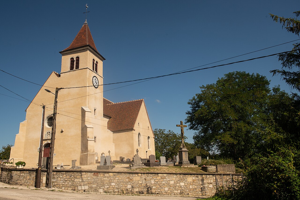 Vue de Santans