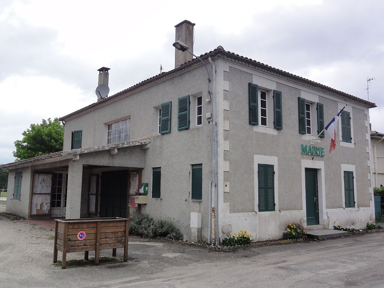 Vue de Saugnac-et-Muret