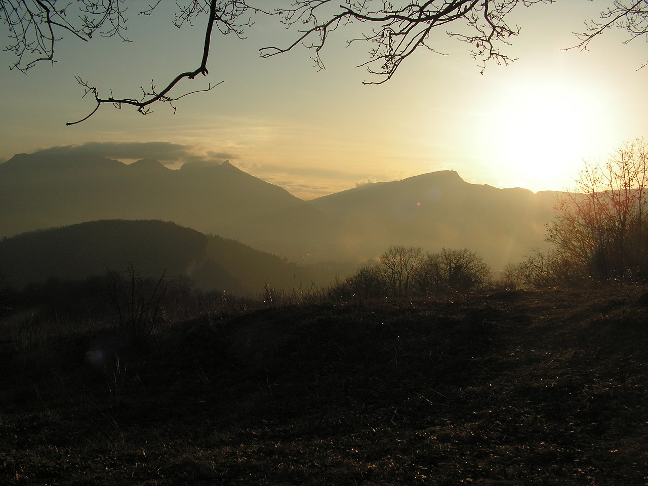 Vue de Saumane