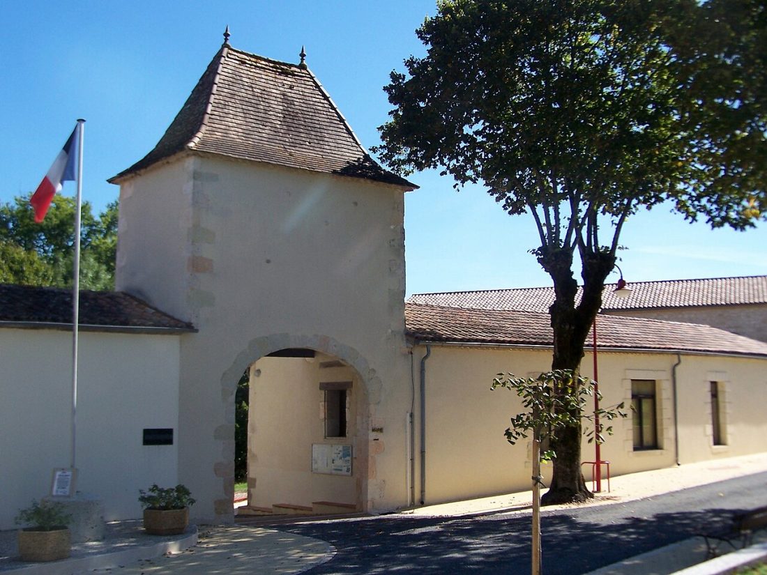 Vue de Savignac-de-Duras