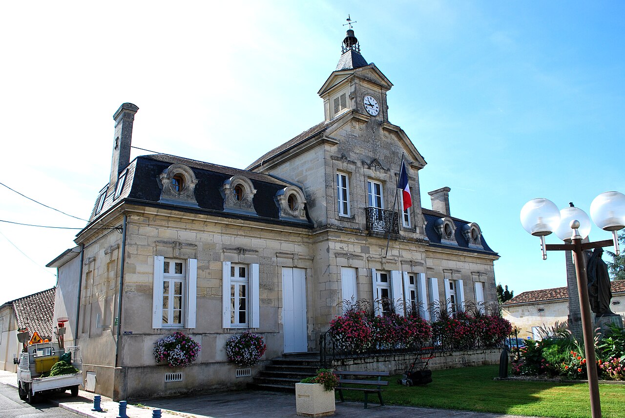 Vue de Savignac-de-l'Isle