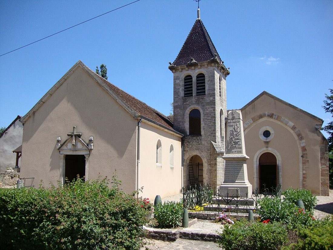 Vue de Savigny-sur-Grosne