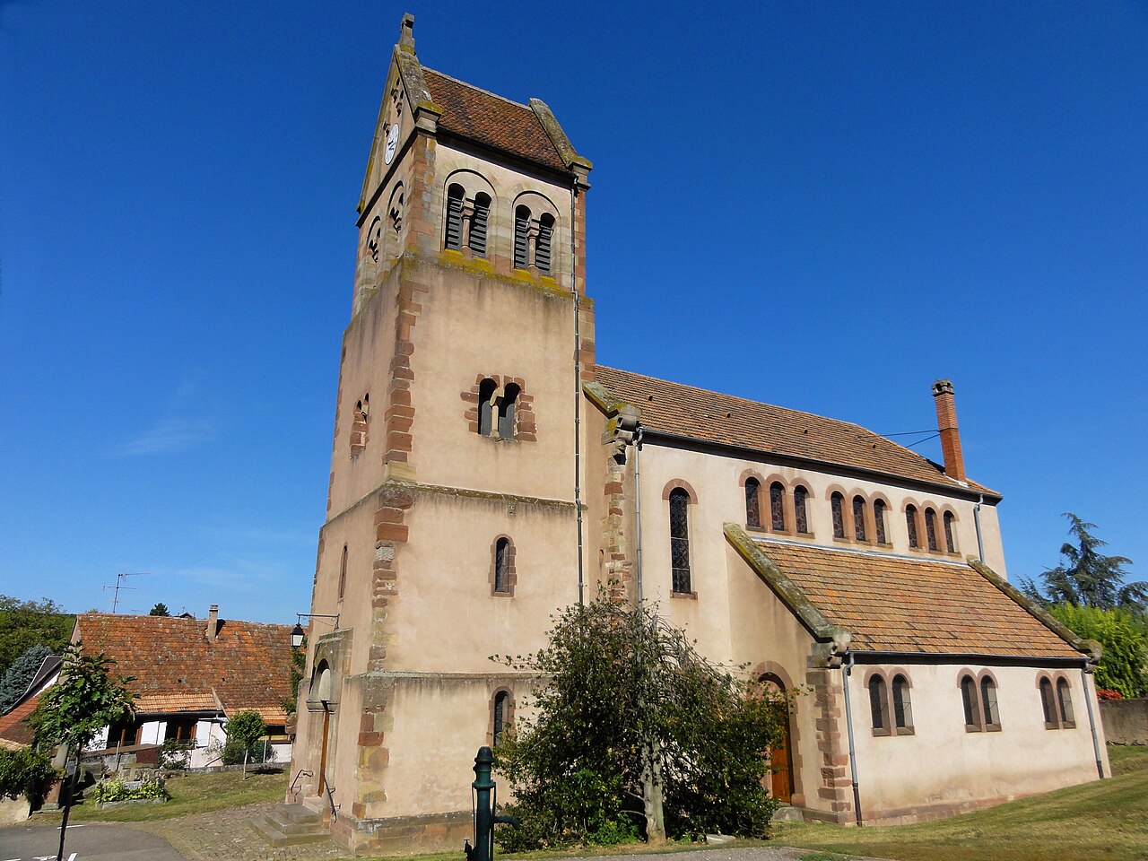 Vue de Scharrachbergheim-Irmstett