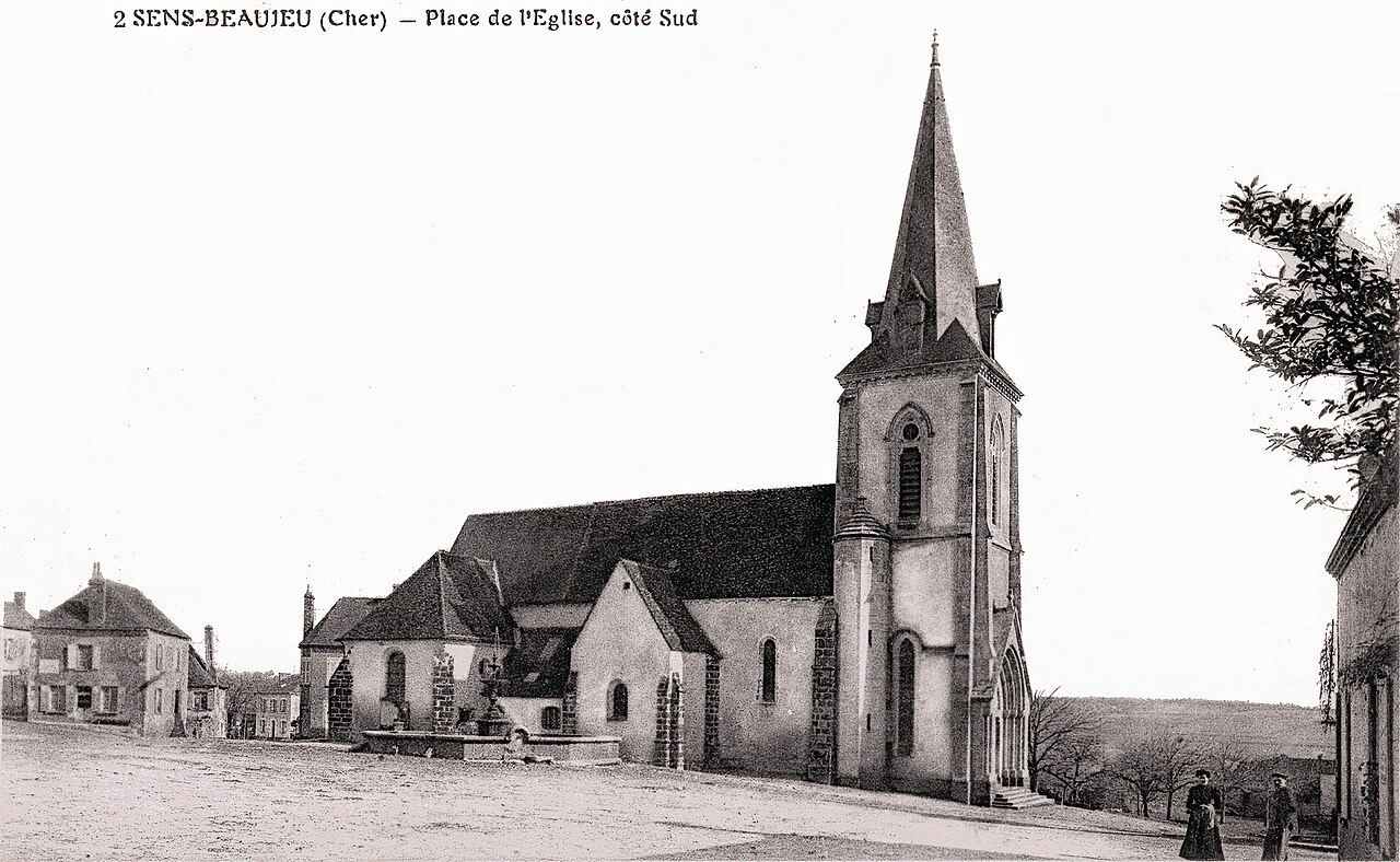 Vue de Sens-Beaujeu