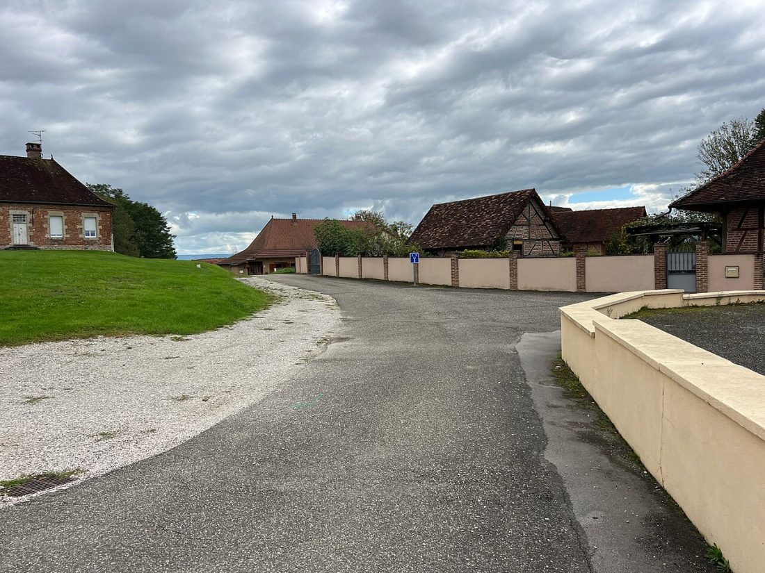 Vue de Sens-sur-Seille