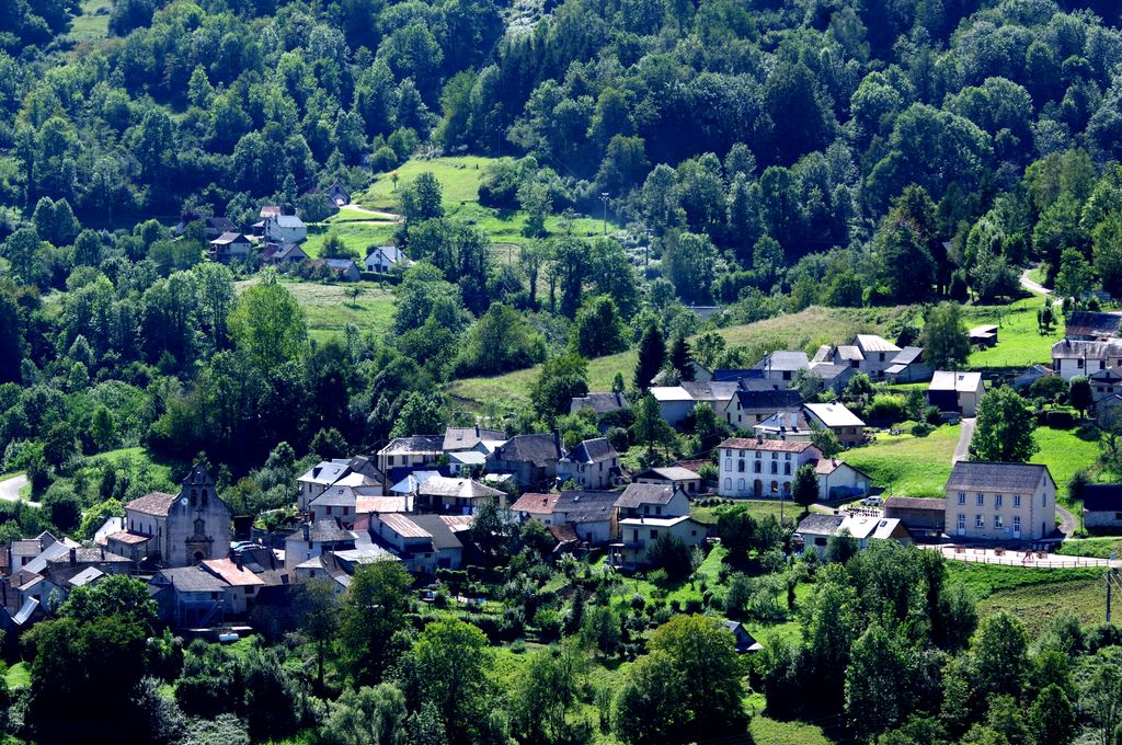 Vue de Sentenac-d'Oust