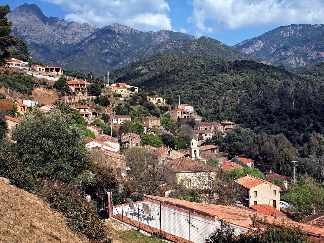 Vue de Serriera