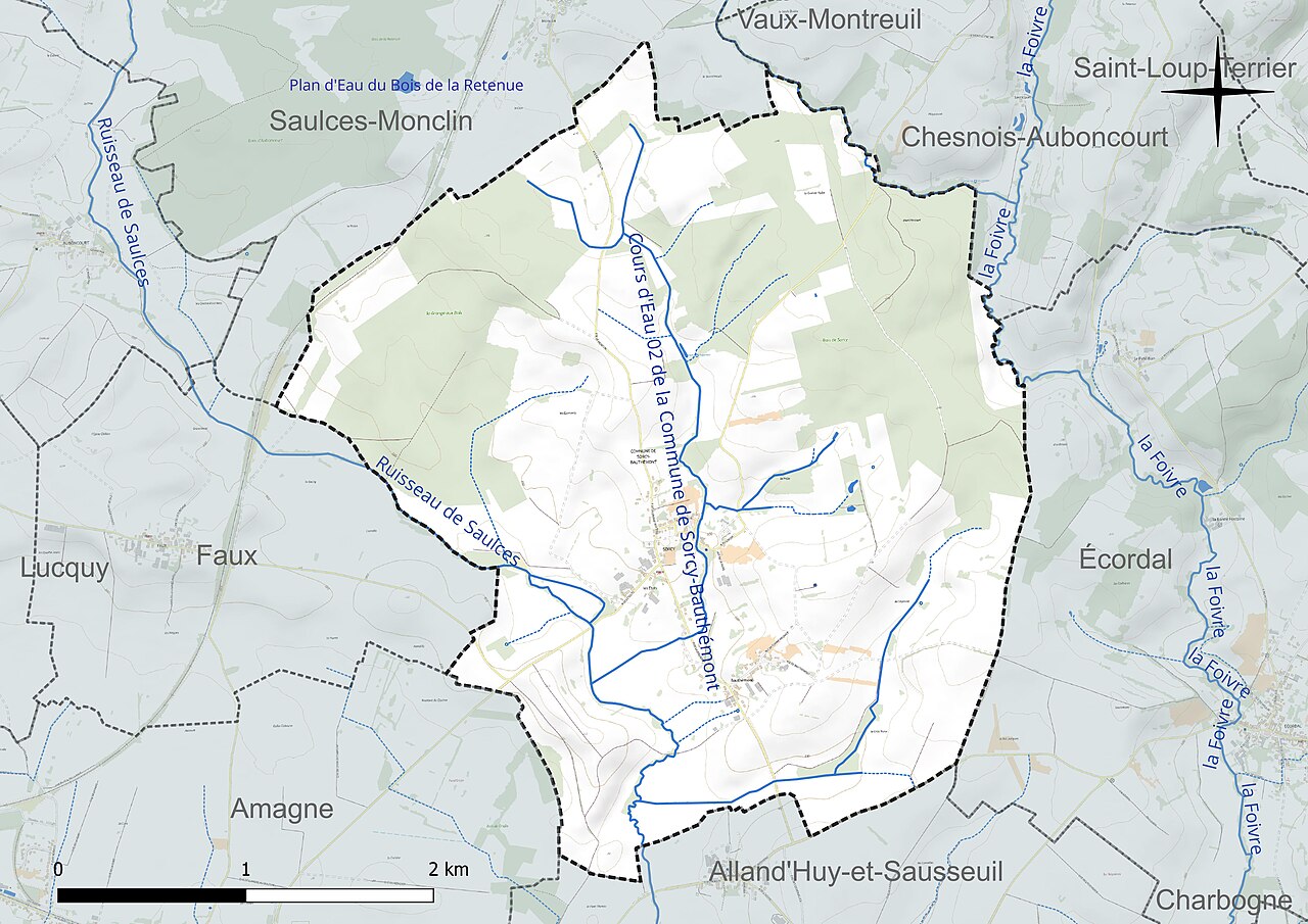 Vue de Sorcy-Bauthémont