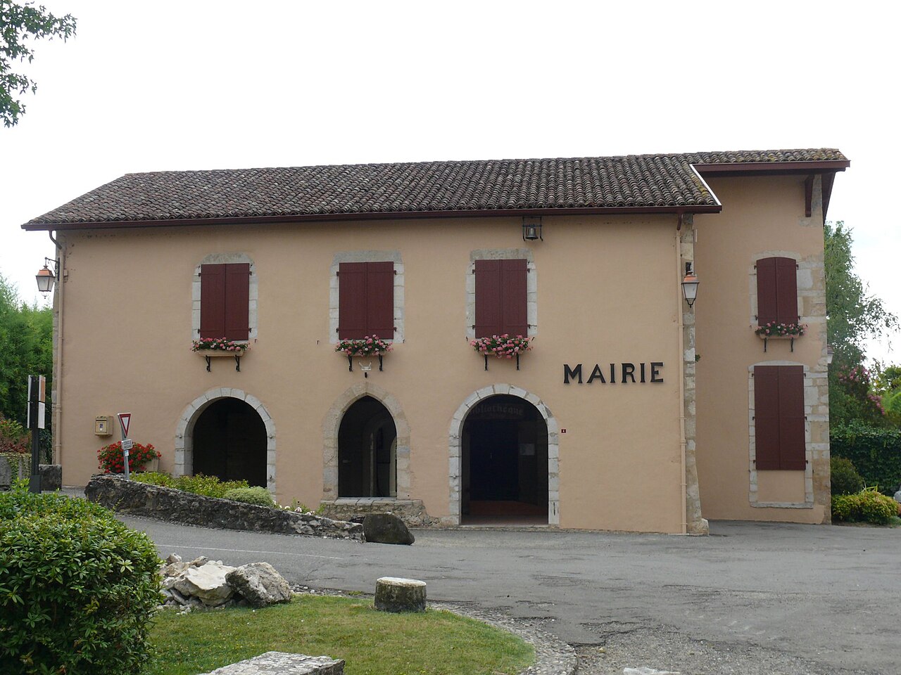 Vue de Sorde-l'Abbaye