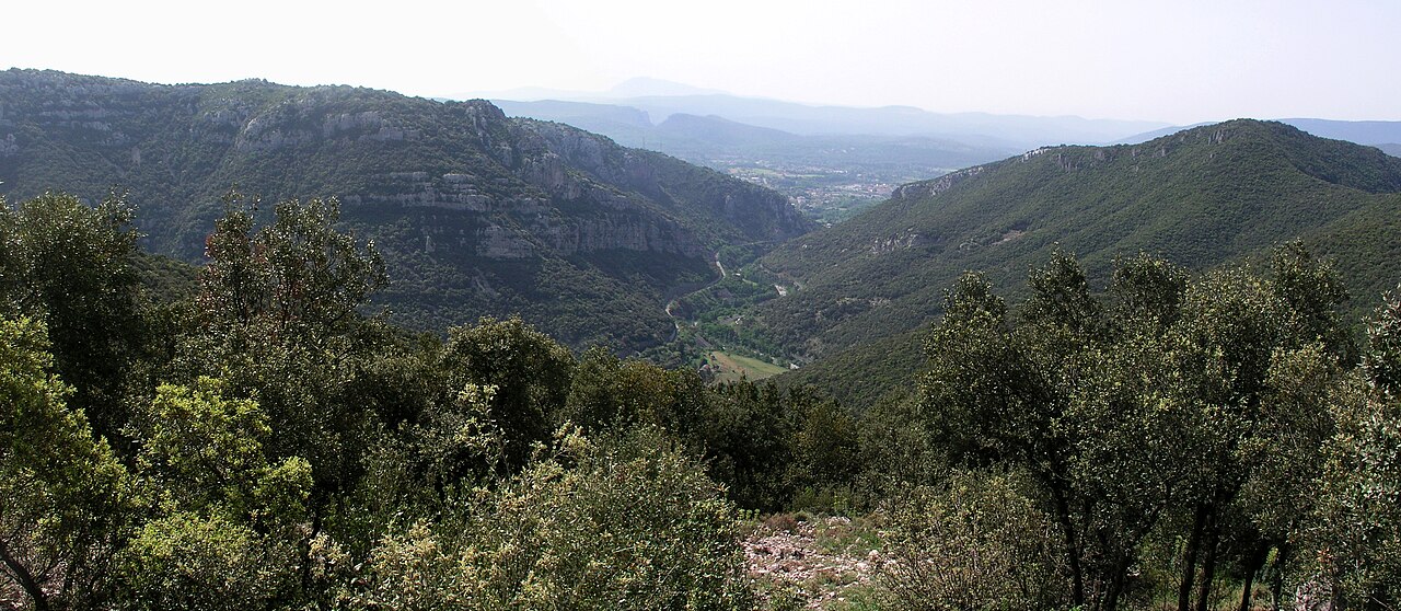 Vue de Sumène