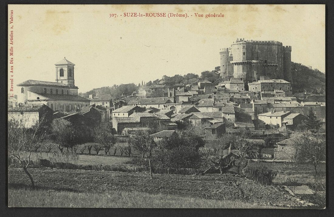 Vue de Suze-la-Rousse